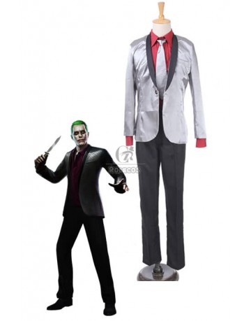 Suicide Squad Joker Film RPG Clothings Men Suits